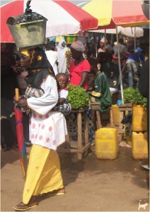 Locale markt in Brikama