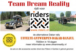 Dream Reality rijdt voor Riders