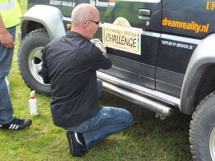 De Desert Beagle nu een echt Challenge auto